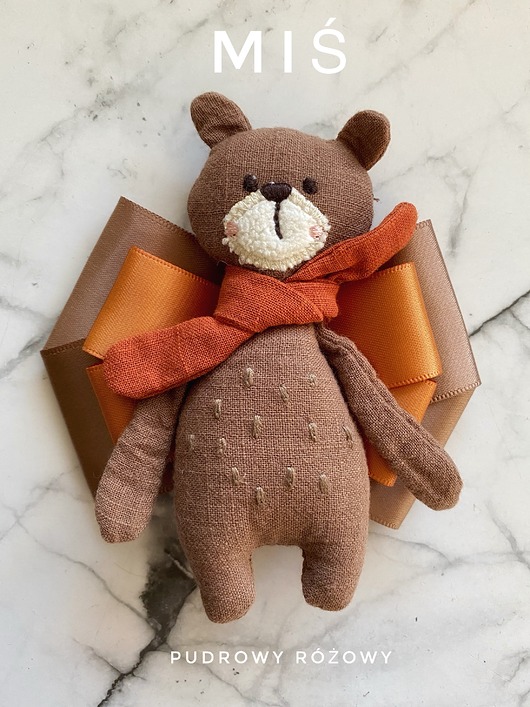 broszki Artystyczna Brosza z niesamowitym Misiem! Pop Art MIŚ