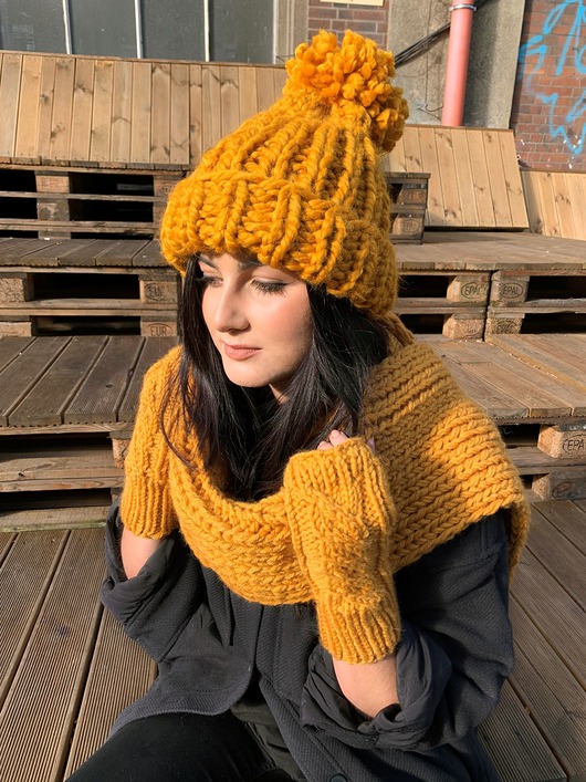 czapki damskie Czapka MAXI COZY