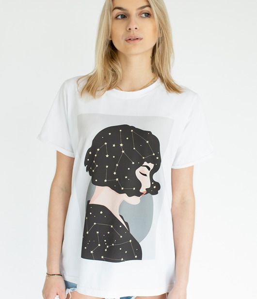 t-shirt damskie Koszulka Droga Mleczna