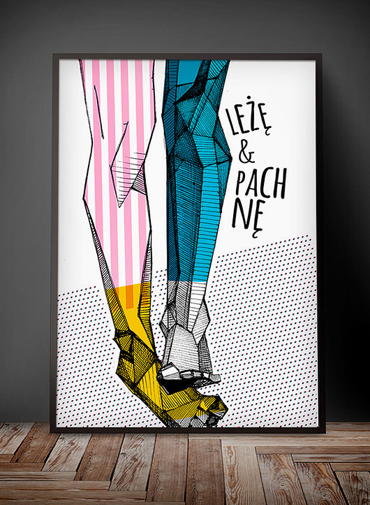 -70% Leżę & pachnę | 20x30 WISIMITU