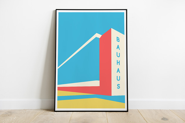 Bauhaus - plakat wystawowy Pas De LArt