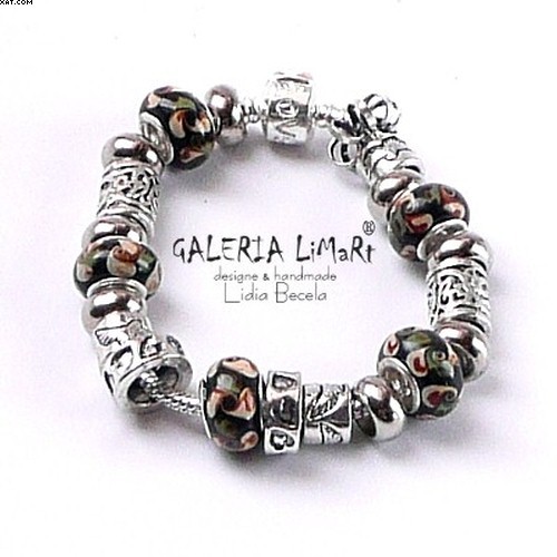 Mix a la Pandora. Eleganckie lampworki Galeria Limart