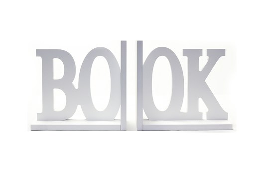 Podpórki do książek BOOK H 20 cm amdecor