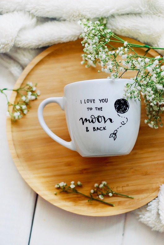 kubki Kubek I LOVE YOU TO THE MOON & BACK