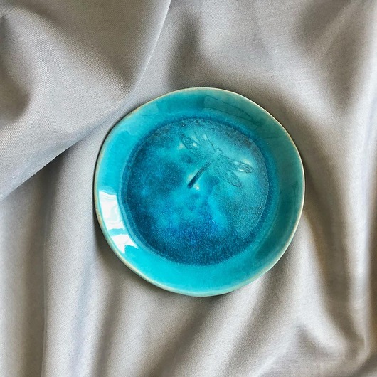 patery i talerze Talerzyk ceramiczny Turkus 4