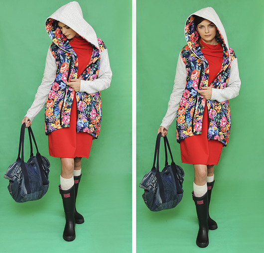 2 szt. OSTATNIE Bluza hoddie flower look  3 for U