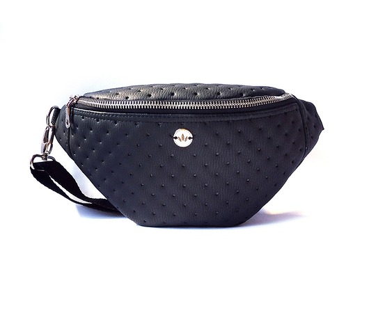 saszetka nerka Flamingo Black Dots nerka