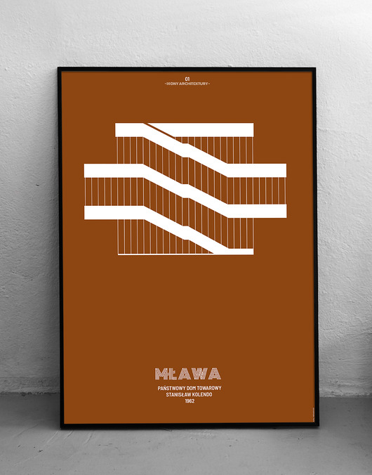 plakaty Dom Handlowy w Mławie - plakat 50x70 cm
