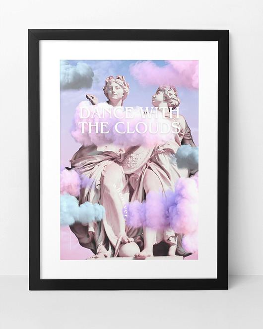 plakaty Plakat DANCE WITH THE CLOUDS