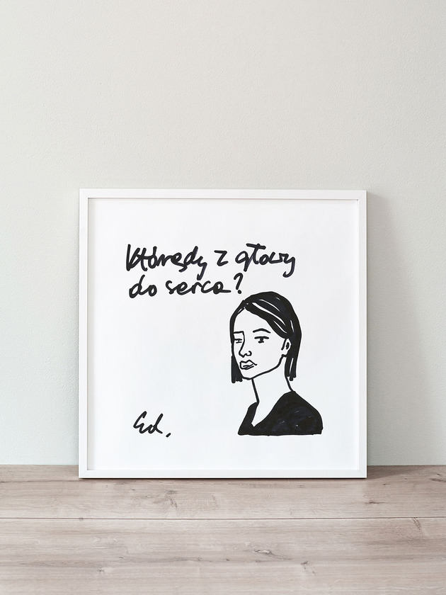 plakaty Plakat Którędy z głowy do serca?