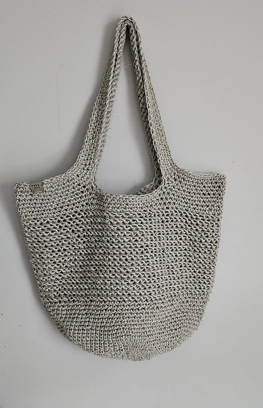 torby na ramię Torba ze sznurka lnianego