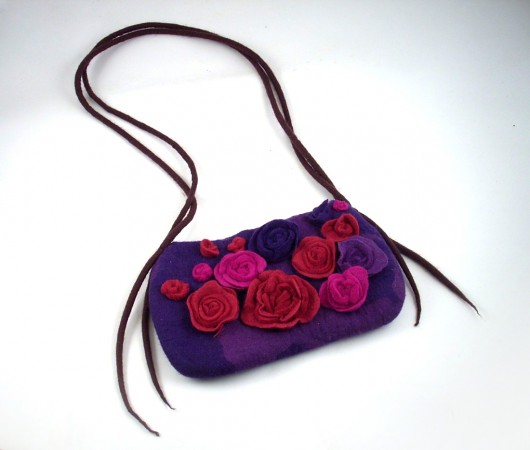 Jedwabnofilcowa Torebka: Living Bag filcant
