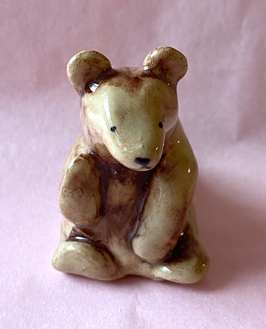 figurki i rzeźby Miś ceramiczny