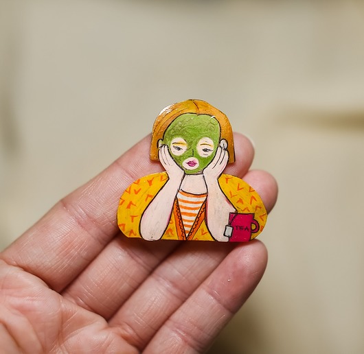 broszki Broszka domowe spa Agaty