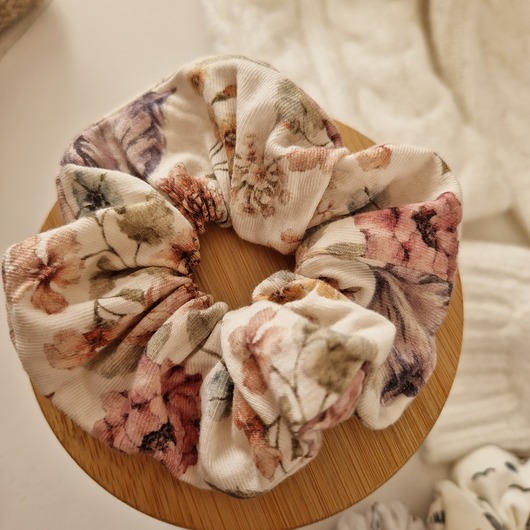 gumki do włosów Gumka scrunchie ogród - standard