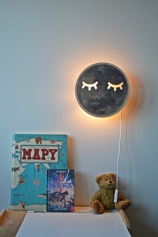 lampy do pokoju dziecka Lampka Moon