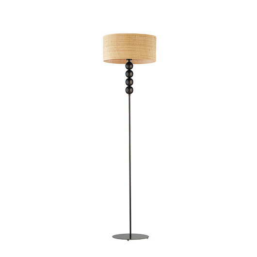 lampy podłogowe Elegancka lampa stojąca do salonu w stylu boho BERMUDY BOHO