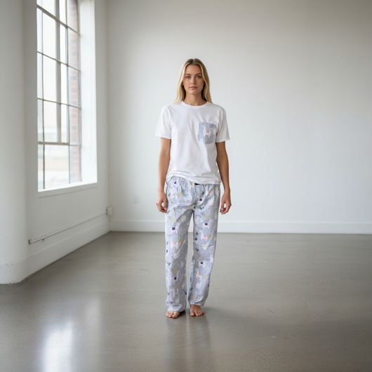 moda - inne Piżama Unisex bawełniana w alpaki