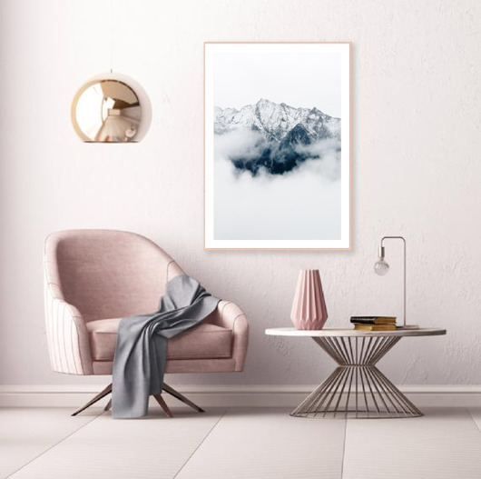 PLAKAT  GÓRY poster z górą krajobraz foto black dot studio