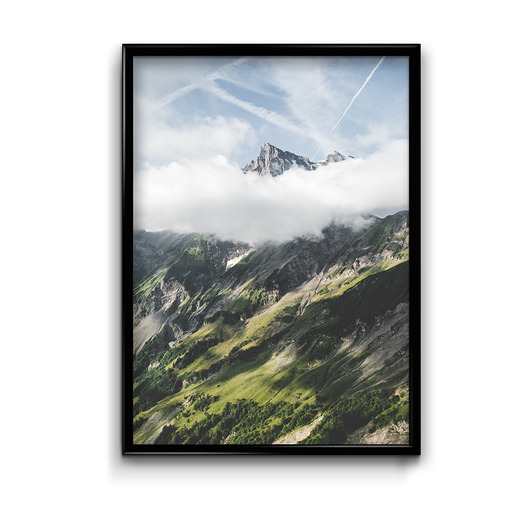 Plakat W chmurach  Bury Lis