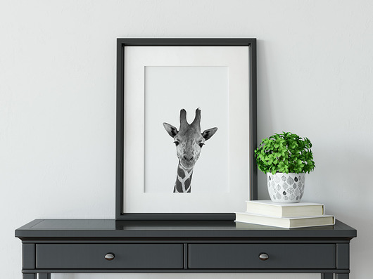 Plakat Żyrafa - 50x70cm ScandiMyLove