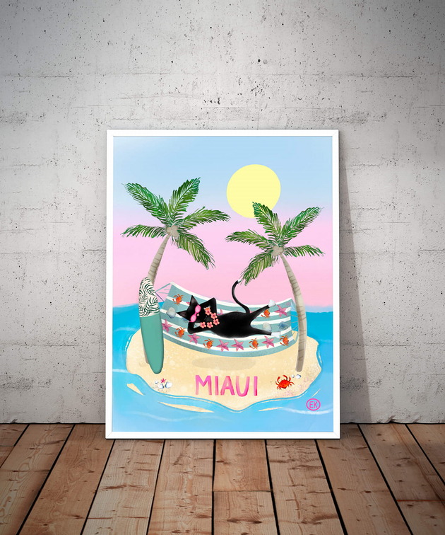 plakaty Plakat Miaui