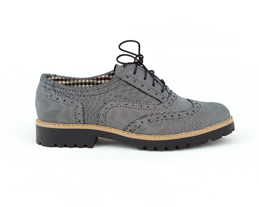 SKÓRZANE PÓŁBUTY ZAPATO 258 KROPKI Zapato