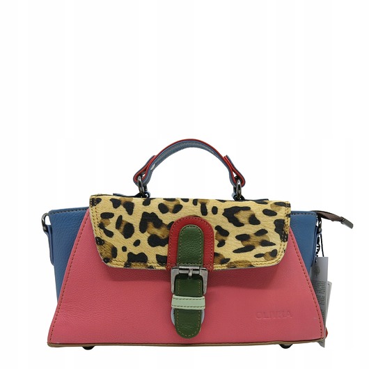 torby na ramię Torebka damska skórzana retro do ręki regulowany pasek elegancka eko OLIVKA