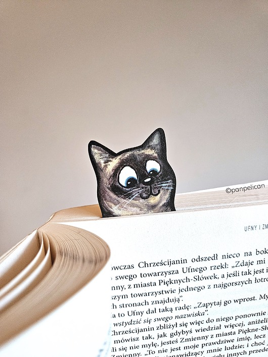 zakładki do książek Zakładka do ksiązki Kotek Birmański*