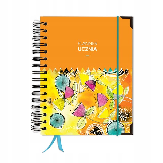 kalendarze i plannery Kalendarz szkolny ucznia 2025/2026 planer tyg A5+