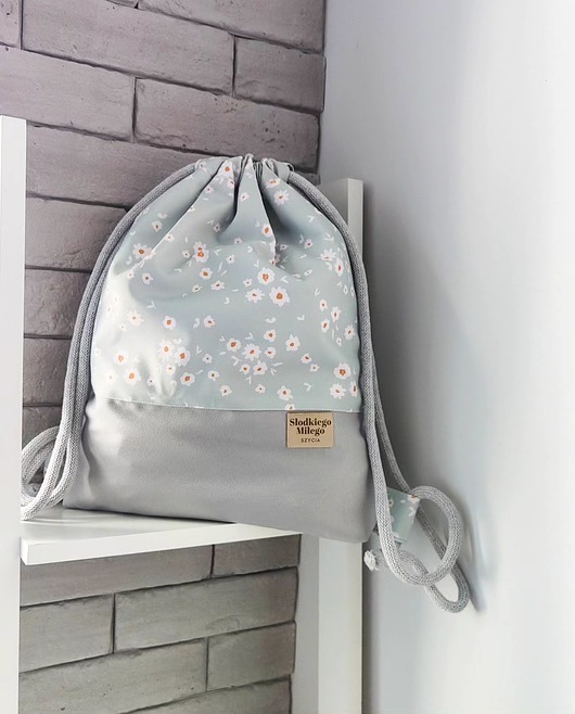 torebki, worki i plecaki dziecięce Worko-plecak dziecięcy Little Boho Flowers