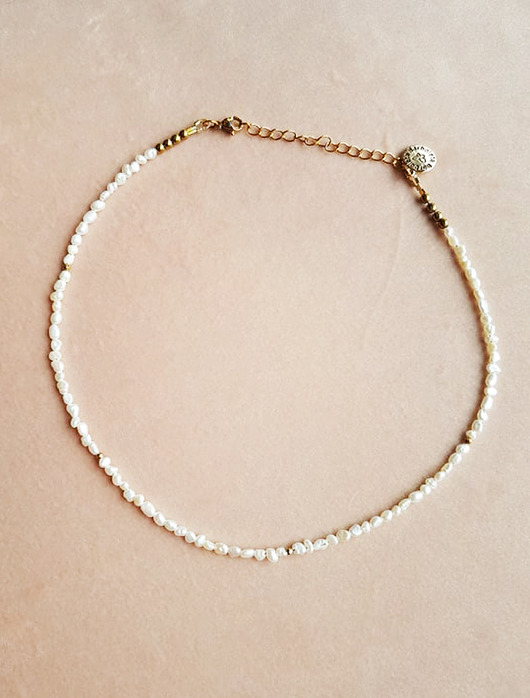 chokery choker  z pereł naturalnych