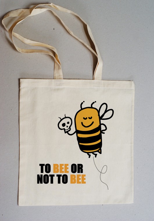 TO BEE OR NOT torba ekologiczna milimetr