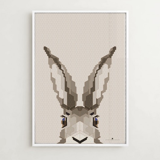 MR. RABBIT B001 | A2 (42x59.4) After Hours Design