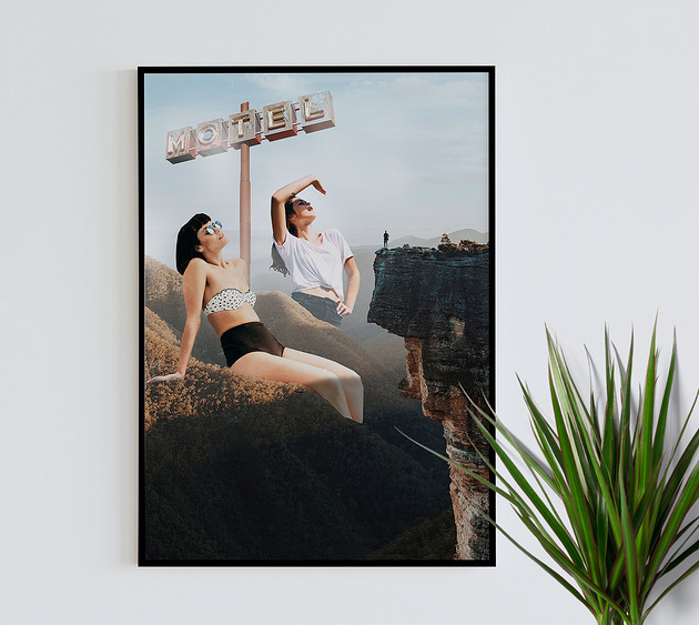 grafiki i ilustracje Motel