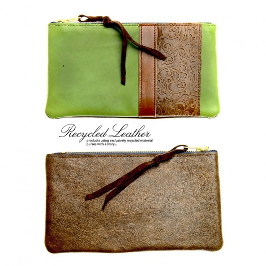 Etui Torebka Kopertówka Handmade - Avocado CADOaccessories