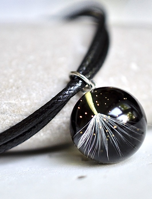 Bransoletka sznurkowa z dmuchawcem Grol Jewellery