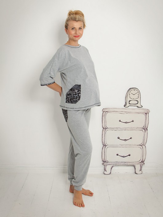 Piżama ciążowa iamfashion