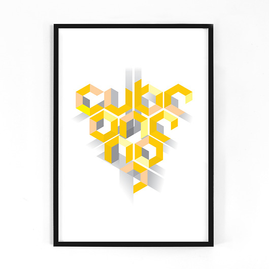 plakaty Plakat Cube