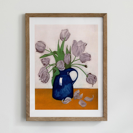 plakaty Plakat- Tulipany w wazonie
