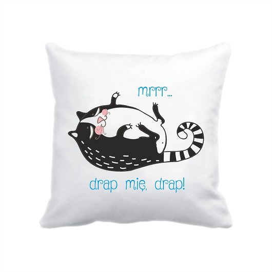 poszewka. mrrr... drap mię, drap! Love Life and Forest