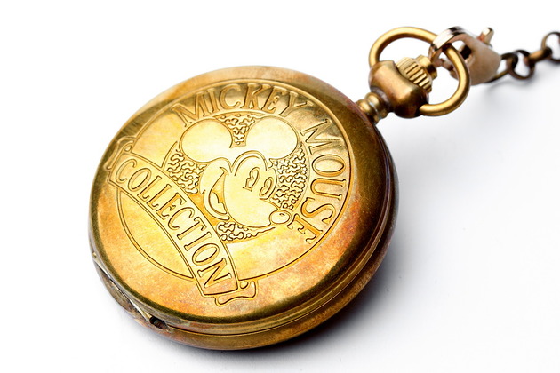 zegarki na łańcuszku Mickey Mouse - POD GRAWER