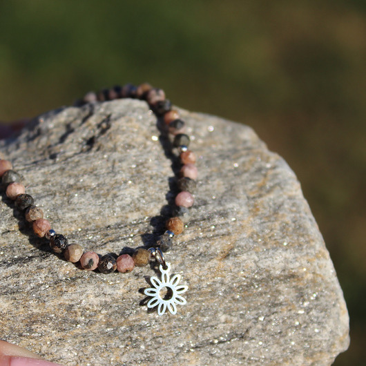 bransoletki z kamieni naturalnych Bransoletka - RODOCHROZYT