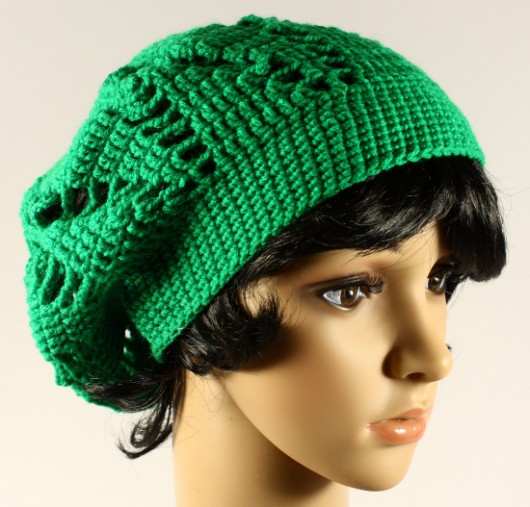 beret zielony RękaProduction