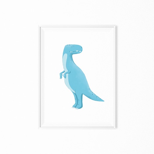 Plakat z dinozaurem Tyranosaurus myscandi