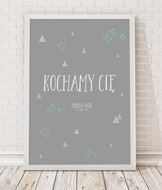 Obrazek A3 - Kochamy Cię Desihome