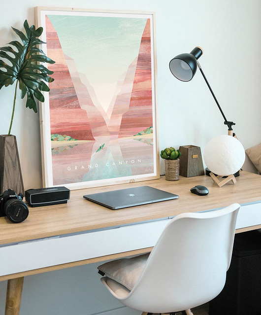 plakaty Wielki Kanion USA - vintage plakat art giclee