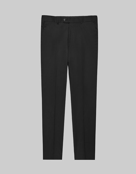 spodnie męskie Spodnie do zestawu galatro czarny slim fit