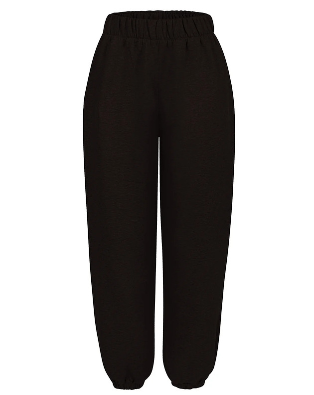 spodnie dresowe damskie Bawełniane spodnie Cool black