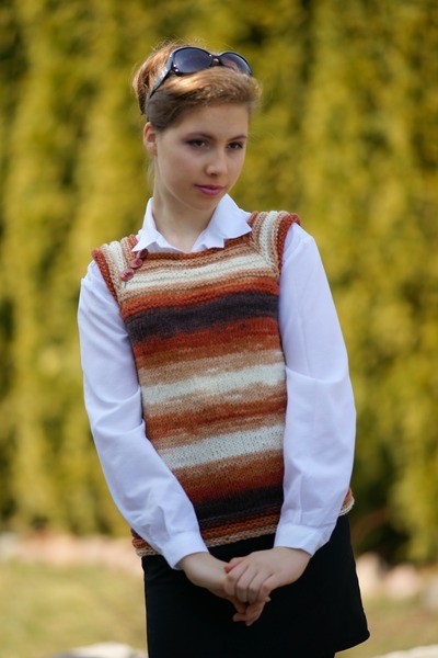 Kamizelka " Brown " HERBE DESIGN